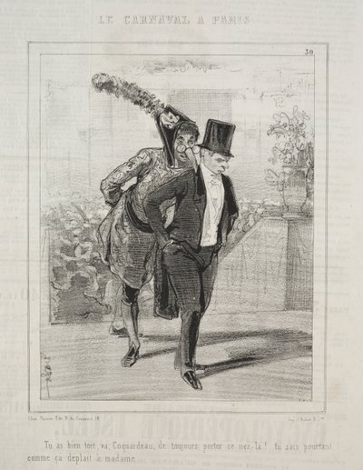 Carnaval, 1841-1843 de Paul Gavarni