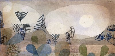 Paisaje oceánico; Oceanic Landschaft de Paul Klee