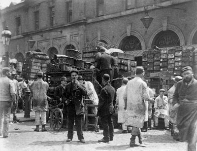 Mercado de Billingsgate, Londres, 1893 de Paul Martin