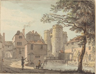 Puerta Oeste en Canterbury de Paul Sandby