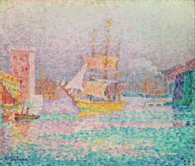 Puerto de Marsella de Paul Signac