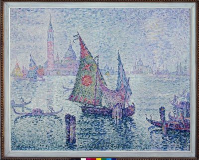 La vela verde, Venecia de Paul Signac