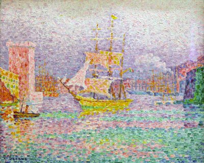 Puerto de Marsella de Paul Signac