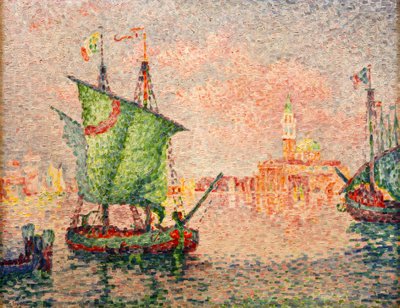 Venecia, la nube rosa de Paul Signac