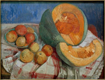 Naturaleza muerta con calabaza de Paula Modersohn Becker