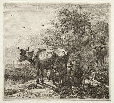 The Cowherd de Paulus Potter