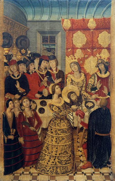 El banquete de Herodes de Pedro García de Benabarre