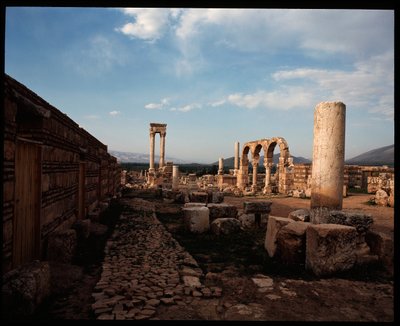 Vista de la ciudad, 705-710 d.C. de Period Umayyad