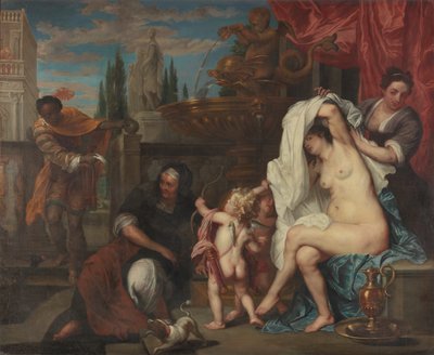 Betsabé (óleo sobre lienzo) de Peter (1624 1677) Thys