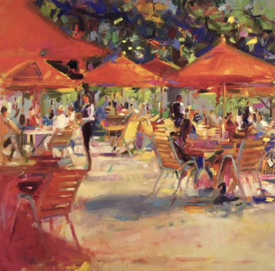 Le Café du Jardin de Peter Graham (Contemporary)