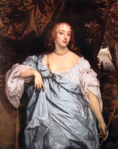 Elizabeth Bagot, condesa de Falmouth, c1670s de Peter Lely