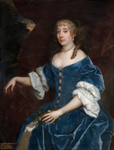 Retrato de Elizabeth Lady Monson, 1680 de Peter Lely