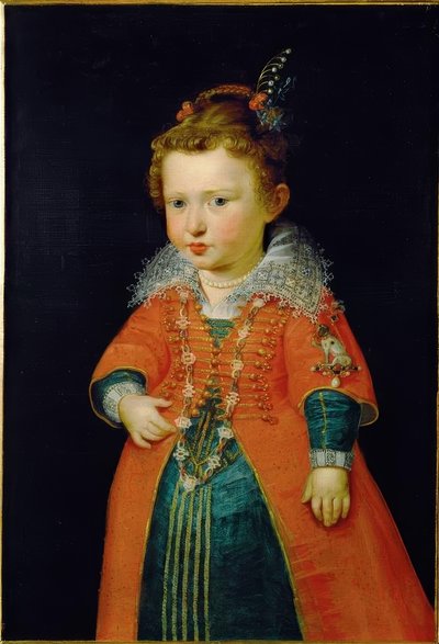 Retrato a los dos años de Peter Paul Rubens