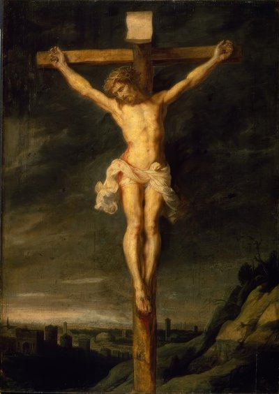 Cristo en la cruz de Peter Paul Rubens