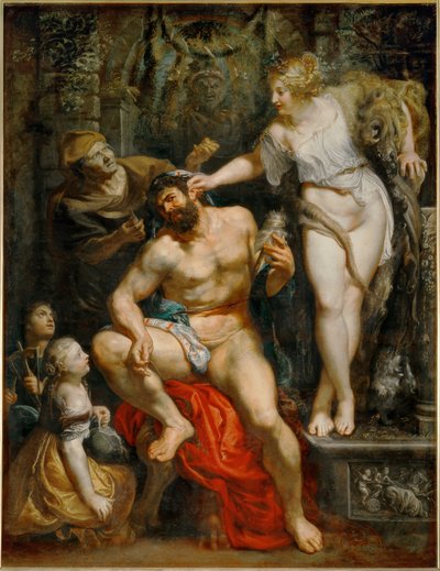 Hércules y Ónfale de Peter Paul Rubens