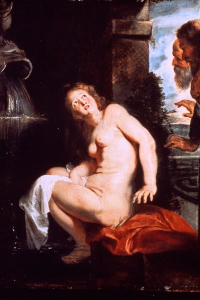 Susana y los ancianos, c1614 de Peter Paul Rubens