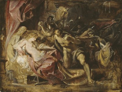 La Captura de Sansón, 1609-10 de Peter Paul Rubens