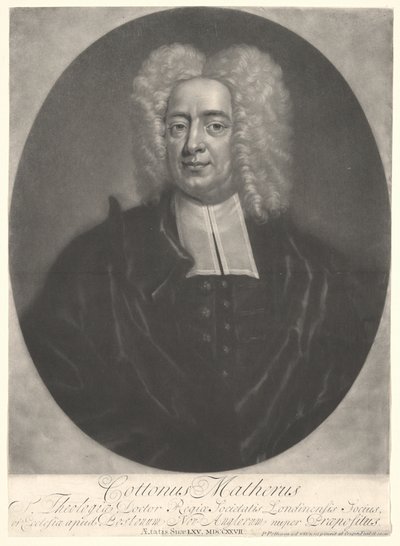 Cotton Mather de Peter Pelham