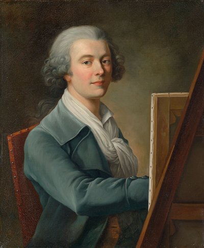 Autorretrato de Philipp Friedrich Hetsch