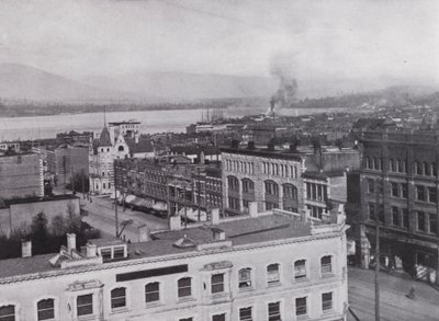 Vista general de Vancouver de Photographer Canadian