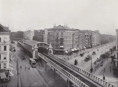 Wiener Strasse Mit Hochbahn-Bahnhof de Photographer German