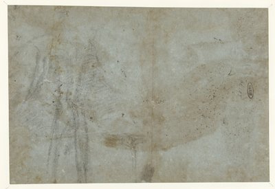 Boceto de un hombre de pie de Pier Francesco Morazzone