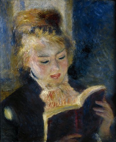 Una niña leyendo La liseuse de Pierre Auguste Renoir