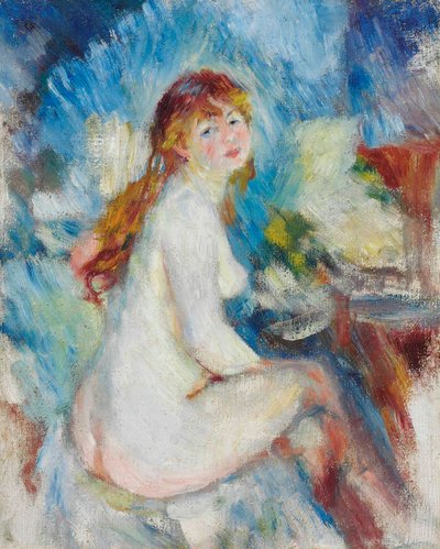 Busto de mujer desnuda, ca 1879 de Pierre Auguste Renoir