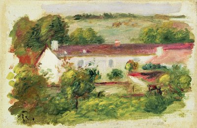 Casa en Essoyes de Pierre Auguste Renoir