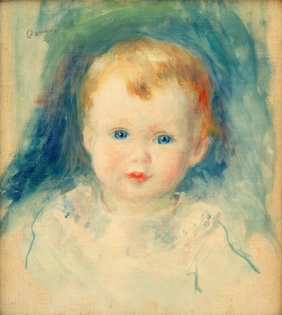 Retrato de niño de Pierre Auguste Renoir