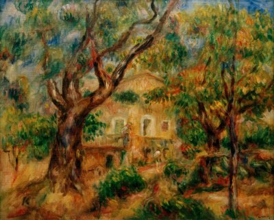 La granja en Collettes de Pierre Auguste Renoir