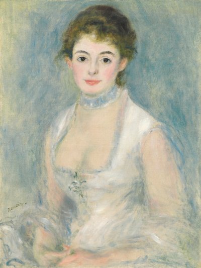 Madame Henriot, c.1876 de Pierre Auguste Renoir