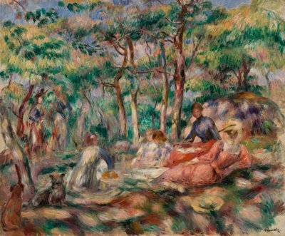 Picnic (Almuerzo en la hierba) de Pierre Auguste Renoir