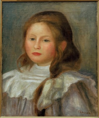 Retrato de un niño de Pierre Auguste Renoir