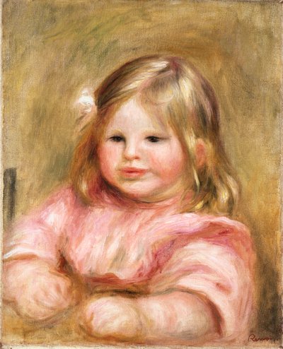 Retrato de Coco, c.1903-04 de Pierre Auguste Renoir