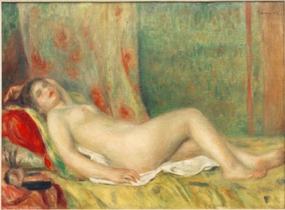 Desnudo descansando de Pierre Auguste Renoir