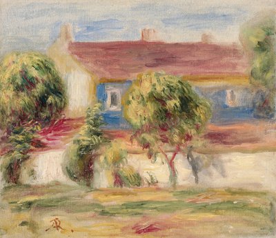 La casa del artista de Pierre Auguste Renoir