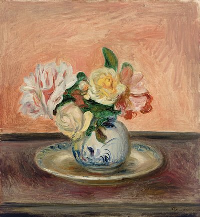 Jarrón de flores de Pierre Auguste Renoir