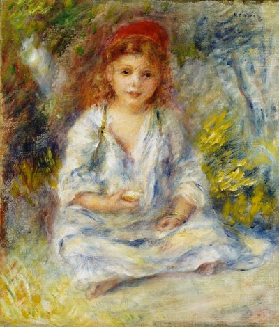 Joven argelina, c.1881 de Pierre Auguste Renoir