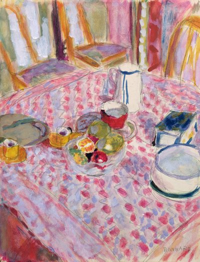 Apres le Dejeuner de Pierre Bonnard