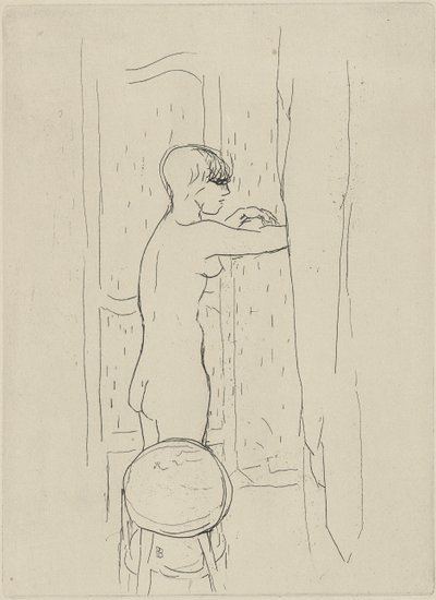 La Toilette (El Baño) de Pierre Bonnard