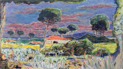 Paisaje al mediodía de Pierre Bonnard