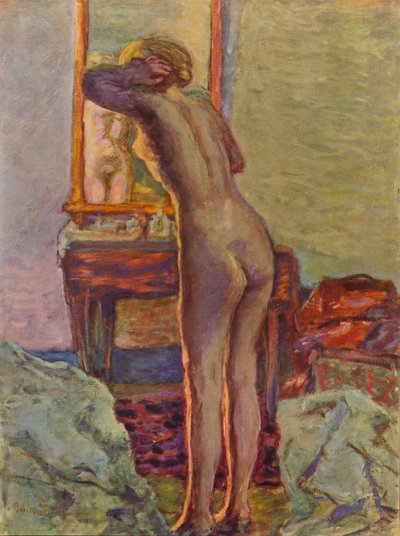 Desnudo en la peluquería de Pierre Bonnard