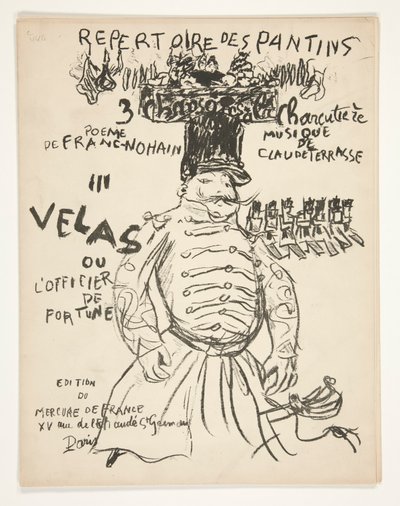 Directorio del Teatro des Pantins de Pierre Bonnard