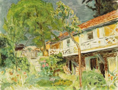 Cielo de verano (Mi caravana, Vernonnet) de Pierre Bonnard