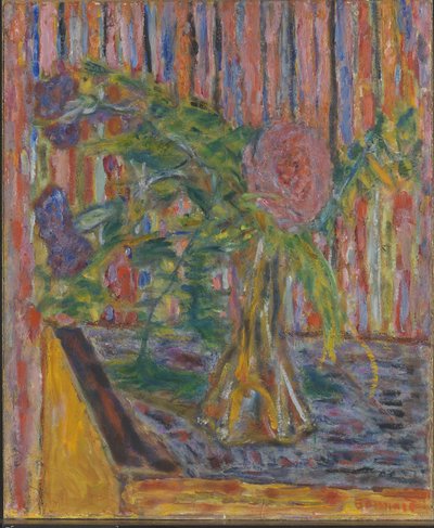 Jarrón con flores de Pierre Bonnard