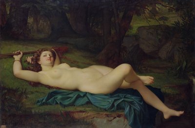 Bacante, 1864 de Pierre Honore Hugrel