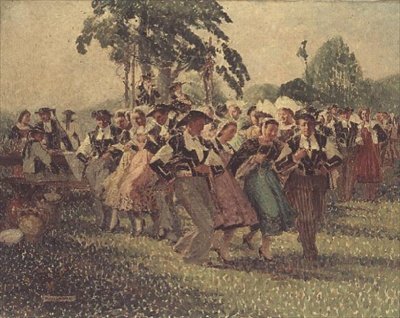 Baile en Pontivy de Pierre Louis Cadre