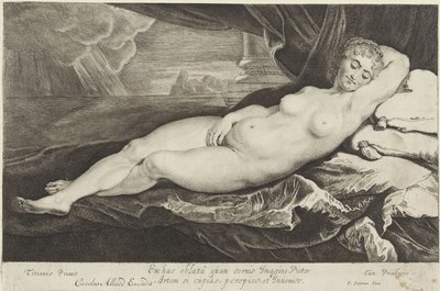 Venus de Danae de Pieter Claesz. Soutman