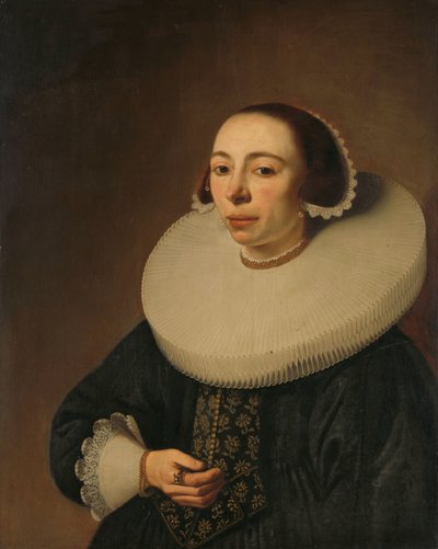 Retrato de mujer de Pieter Dubordieu